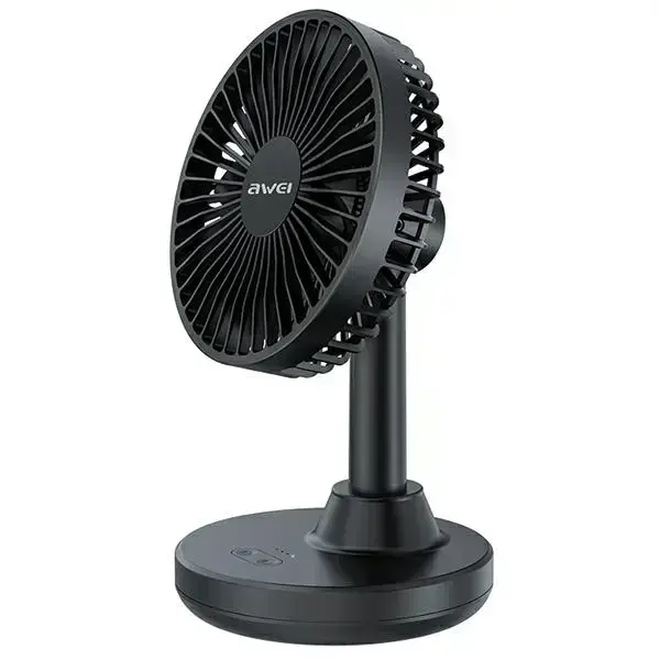 AWEI F29 Mini galda ventilators, melns