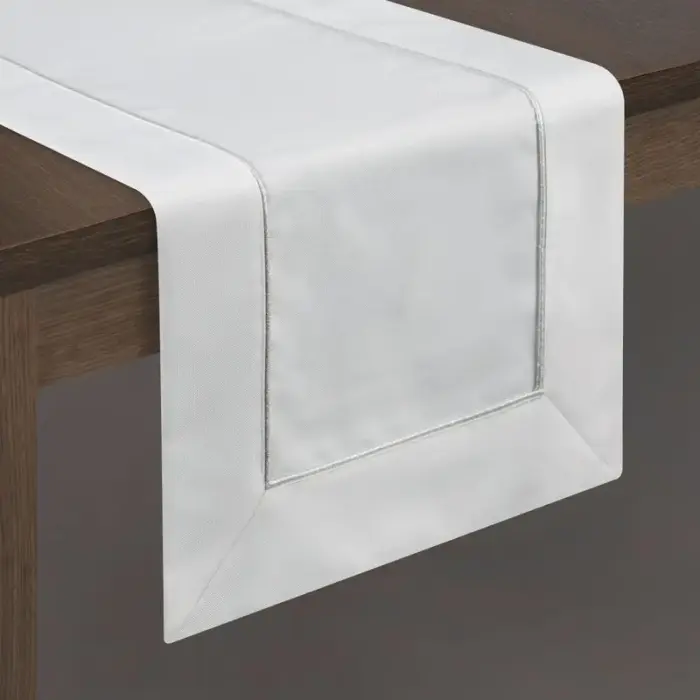 White Table Runner 40x180 cm