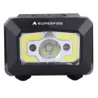 Налобный фонарь Superfire X30, 340 лм, USB, 5 режимов, 130 м Фото num