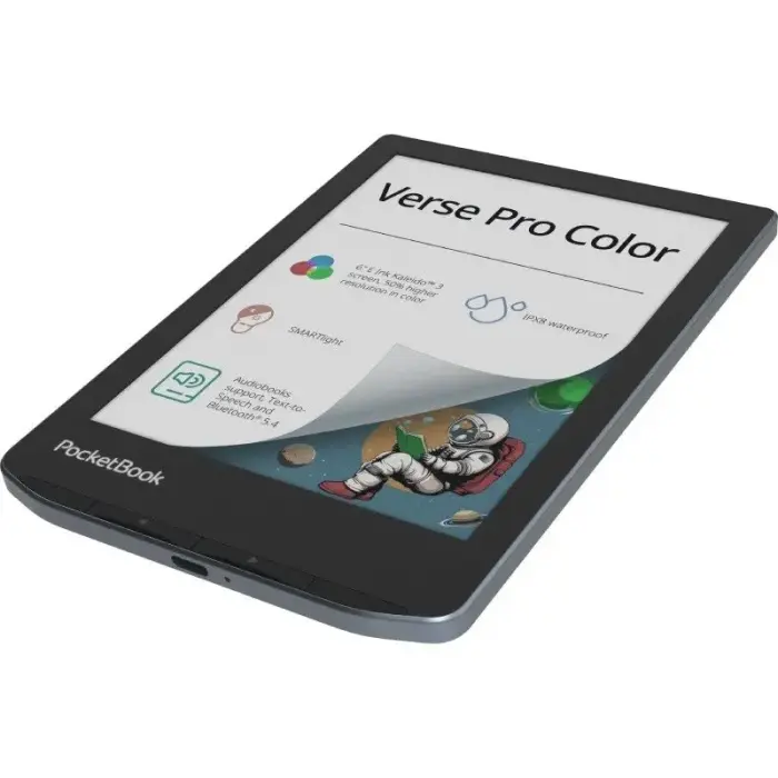 PocketBook Verse Pro Color 634 6" E-Ink Kaleido 3 16GB Wi-Fi Stormy Sea e-raamat