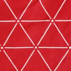 Flannel bedding set 180x200 cm, grey/red, checked — Photo 7