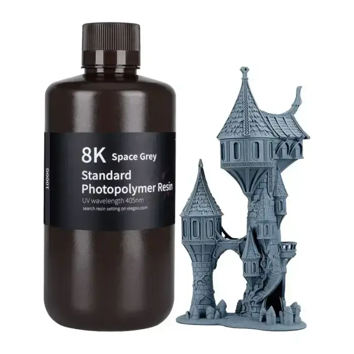ELEGOO Water Washable 8K Resin (space gray)