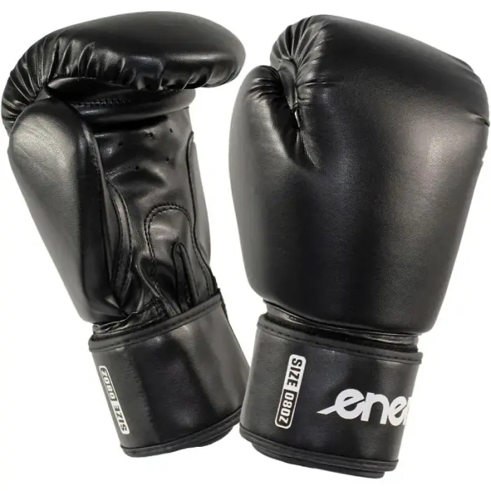 ENERO BOXING GLOVES BLACK 10OZ