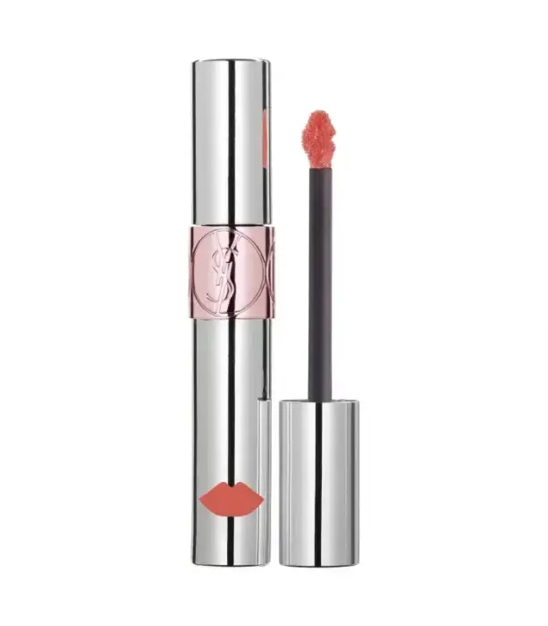 Yves Saint Laurent Volupte Liquid Colour Balm, Бальзам для губ длительного ухода, 5 Watch Me Orange, 6 ml
