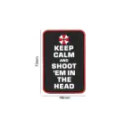 Kummist embleem „Keep Calm and Shoot“ — Foto 4