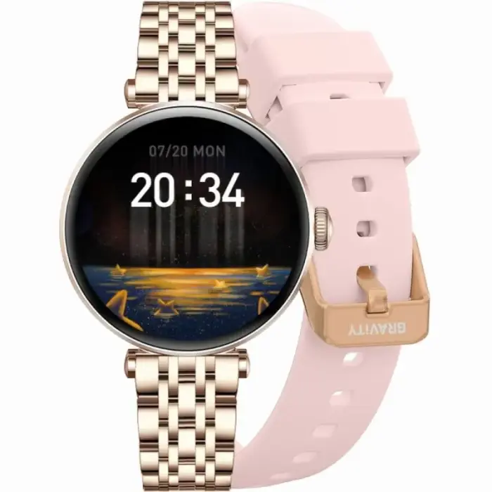 Nutikell Gravity Rose Gold Silver Pink 2 rihma GT26-4