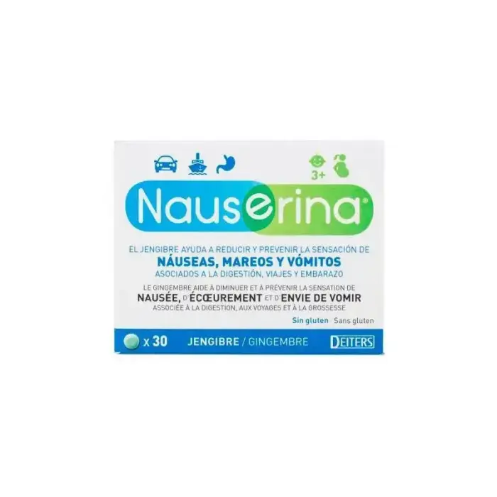 Deiters Nauserina anti-nausea, 30 tablets