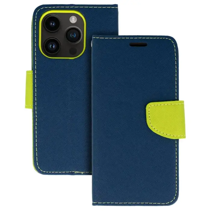 Fancy maciņš Samsung Galaxy S22 Plus navy-lime