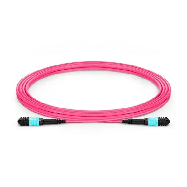 XtendLan FO patch MPO(f)-MPO(f), 3m, OM4, 12/12, round cable 3mm, crossed (Type B)