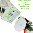 DECORATIVE LANTERN height: 48CM - SNOWMAN — Photo 5