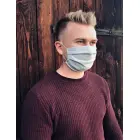 Wool mask, light grey, 2 pcs — Photo 8
