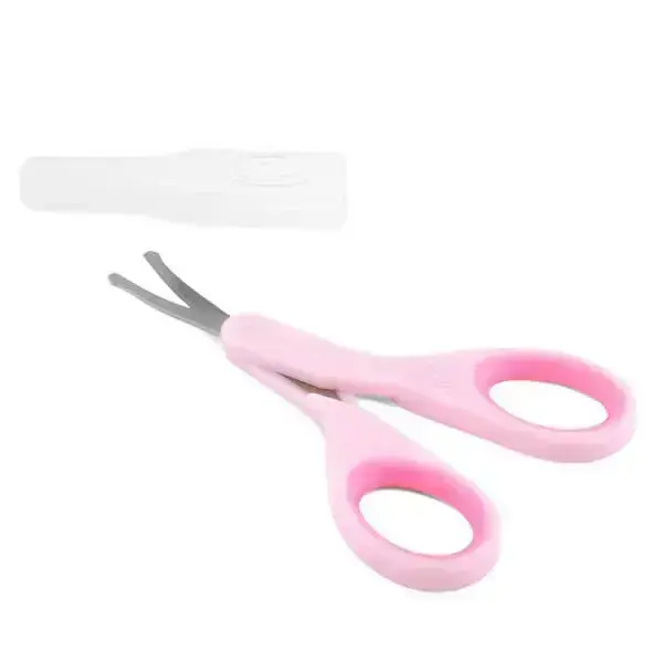 Chicco Newborn Scissors, Rose, 1 Unit