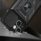 Slide Camera Armor dėklas iPhone 17 juodas — Nuotrauka 9