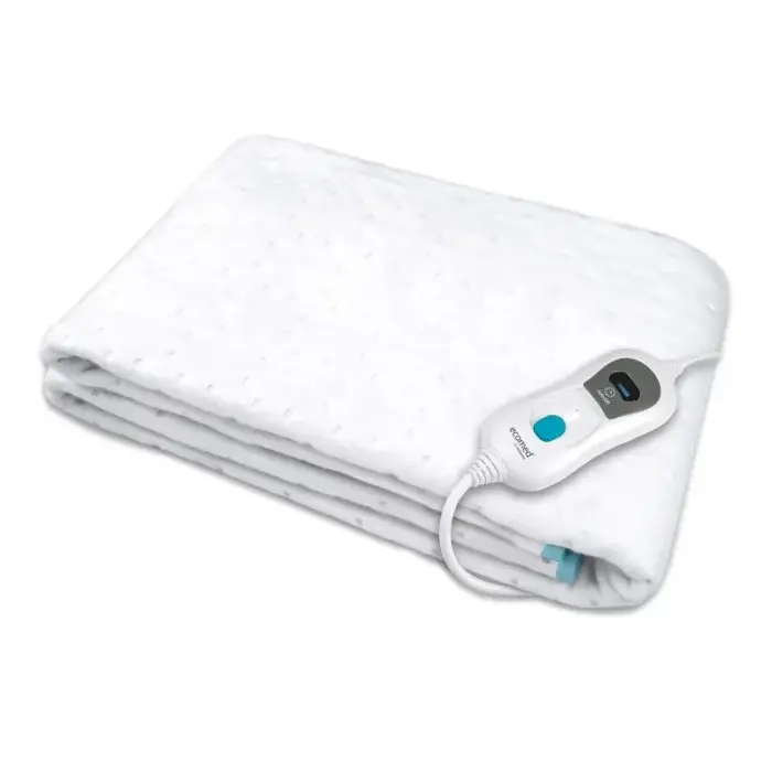 Ecomed by Medisana HU-50E Heated Blanket 60 W | 3 Heat Settings | 1500 x 800 mm | White