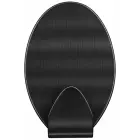 Hooks, 2 pcs, oval, black iron — Photo 2
