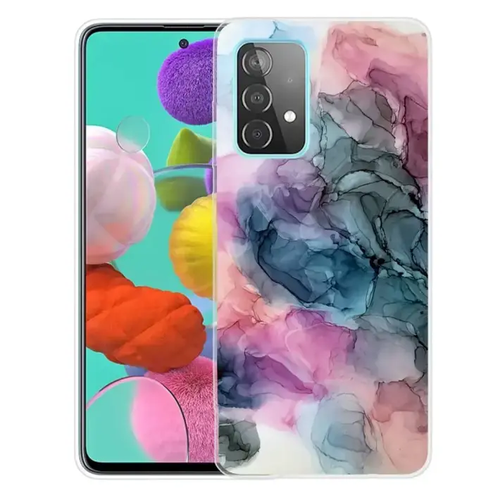 Fusion marble silicone case for Samsung A526 | A525 Galaxy A52 5G | A52 (design j)