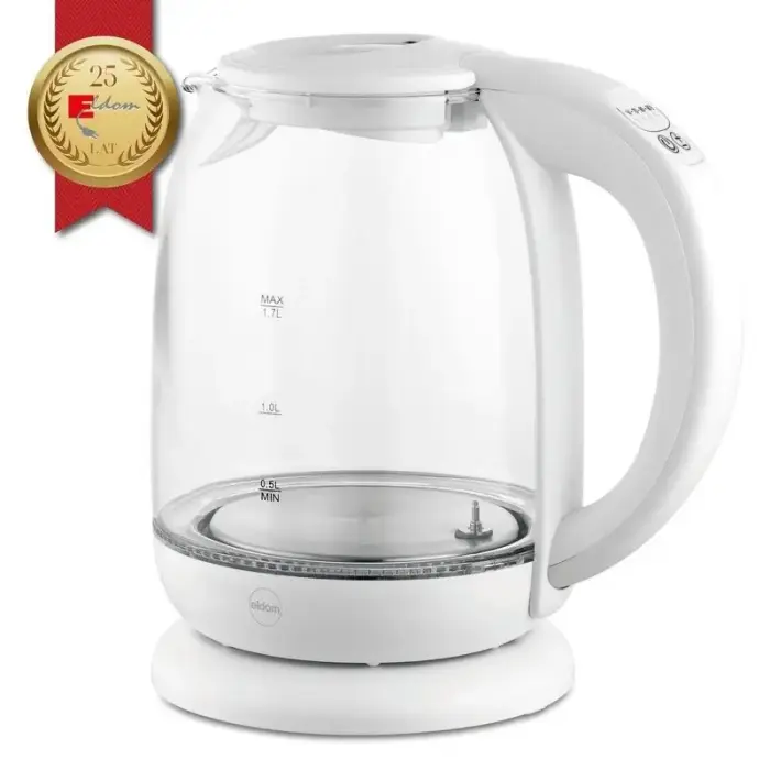 ELDOM Stiklinis belaidis virdulys C420 Ketty 1850-2200W 1.7L