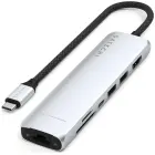 Adapter HUB 7in1 USB C Satechi Slim ST-P7SS silver Foto 2