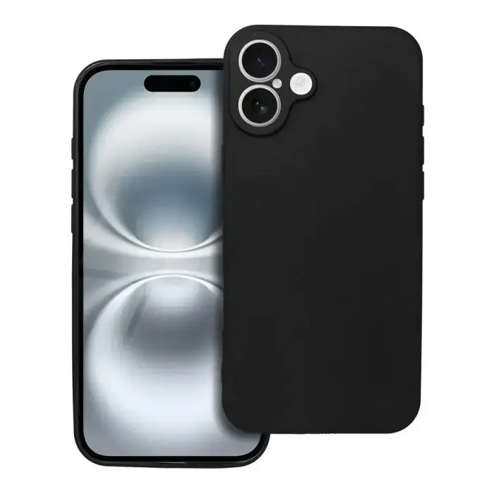 SOFT dėklas iPhone 16 Plus juodas