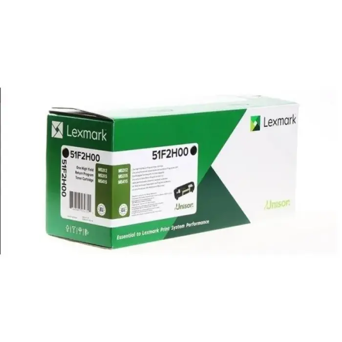 Тонер Lexmark 51F2H00 черный