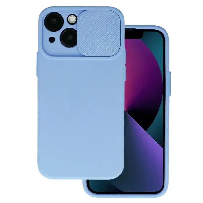 Camshield Soft ümbris iPhone 16, helevioletsed