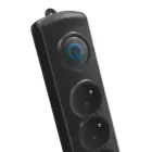Qoltec Surge protector | 5 sockets | 3m | Black — Photo 7