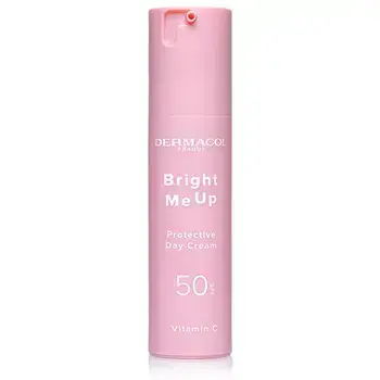 Dermacol Bright Me Up Aizsargājošs Dienas Krēms SPF 50, 50ml