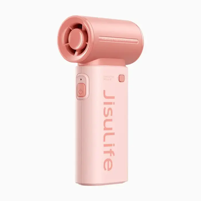 Jisulife Käeshoitav Ventilaator Life9 3600mAh Portatiivne USB Ventilaator - Roosa
