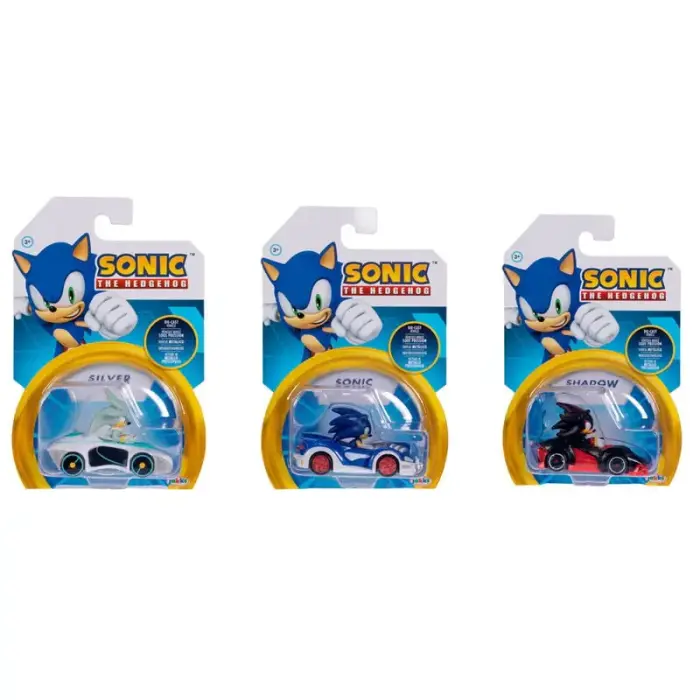 Sonic the Hedgehog wave 7 sorteeritud sõiduki kujuke