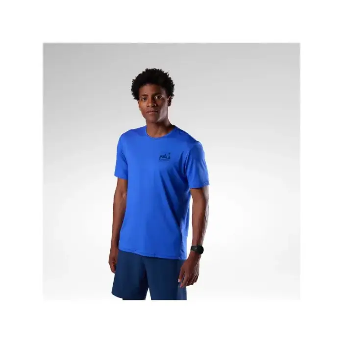 ROSSIGNOL M Graphic Active Tee Men's T-shirt Blue, size 2XL