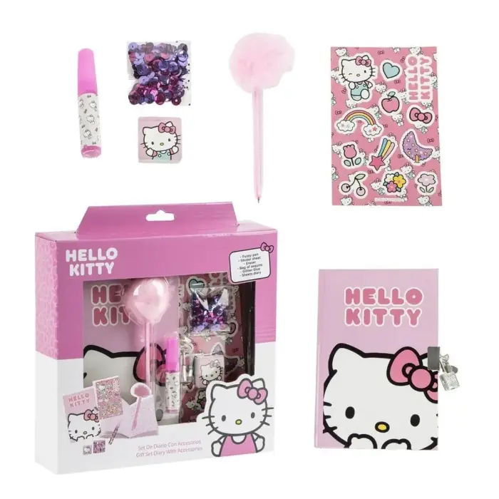 Hello Kitty Dienoraščio rinkinys