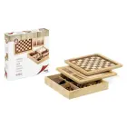 Inlaid Chess Draughts Backgammon set — Photo 2