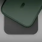 3mk Smoke MagCase for iPhone 16 Pro - Green-Translucent — Photo 3