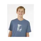 RIP CURL Raw Energy Frame Tee - Boy Navy, size 8 — Foto 1