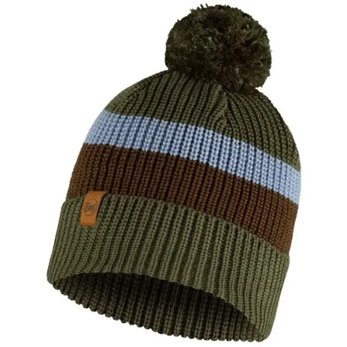 BUFF KNITTED HAT ELON CAMOUFLAGE-CAMOUFLAGE one size