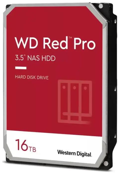 WD RED Pro 16TB / WD161KFGX / SATA 6Gb/s /  Sisemine 3,5" / 512MB