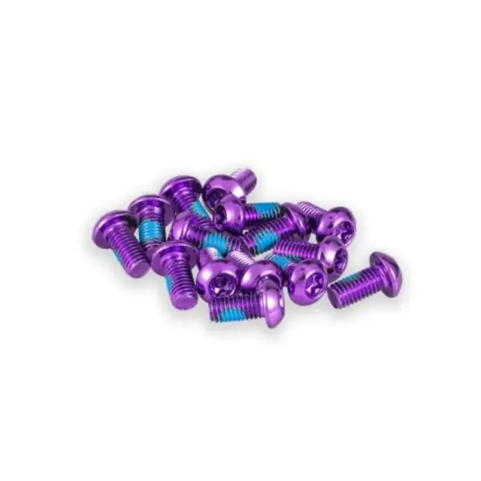 FUNN Purple Disc Brake Rotor Bolts, 15 pcs.