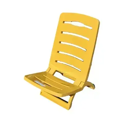 Dārza krēsls Sandy 37,5x55x65cm dzeltens Foto 1