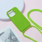 Strap Silicone Case for iPhone 13 Pro, green — Photo 5