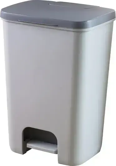 Pedāļa spainis Essentials 40L pelēks/tumši pelēks