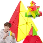 Original pyramid educational speed cube logical dexterity cube — Foto 1