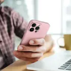 METALLIC dėklas iPhone 16 Plus rožinis — Nuotrauka 7