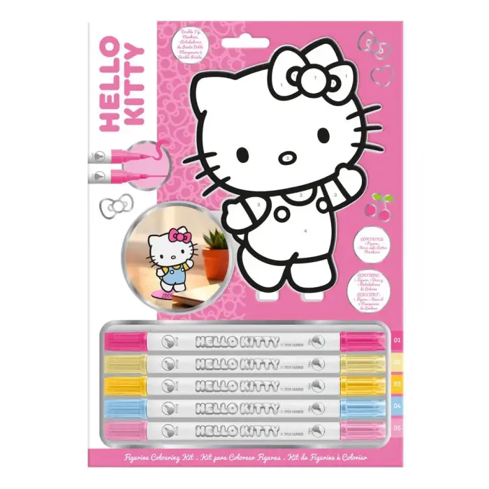 Hello Kitty and Friends värvimiskomplekt