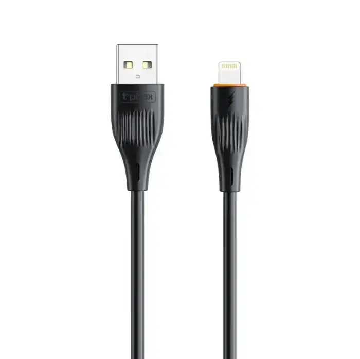 T-PHOX X-Lite Lightning Cable 1m 3A Black