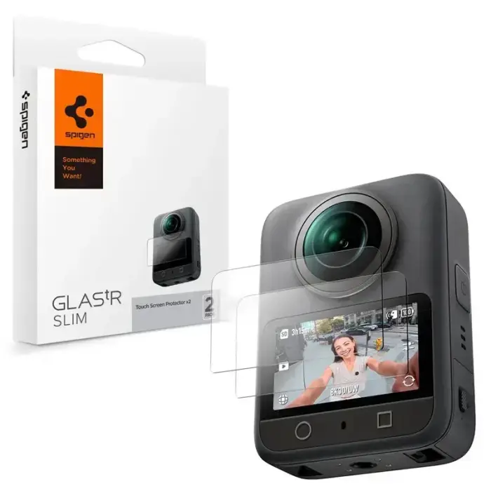 Spigen Glass tR Slim 2 Pack - DJI Osmo 360