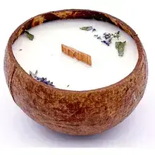 Tropikalia Kokosriekstu svece - Melisas aromāts