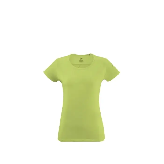 MILLET W Hiking Jacquard T-shirt Ts Ss green - Size: L