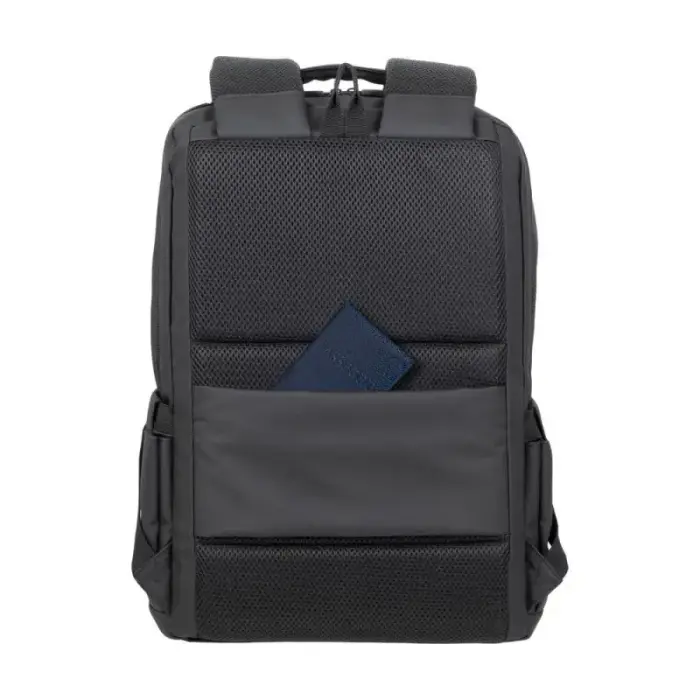 Rivacase Tegel Backpack, Travel Backpack, Black, Polyester
