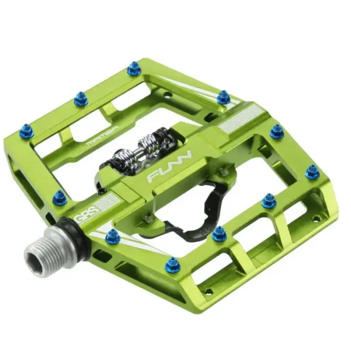FUNN MAMBA single-sided pedals, green
