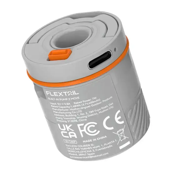 Flextail AVS Capsule vacuum storage system, grey